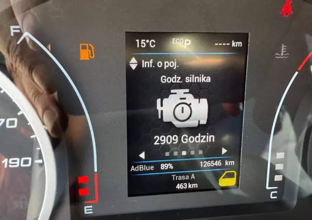 IVECO Daily 72-210/Automat Hi-Matic/Full LED/kontener15 epalet/winda 1000kg/poduszki fabryczne/kamera cofania 