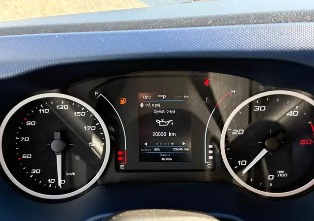 IVECO Daily 72-210/Automat Hi-Matic/Full LED/kontener15 epalet/winda 1000kg/poduszki fabryczne/kamera cofania 