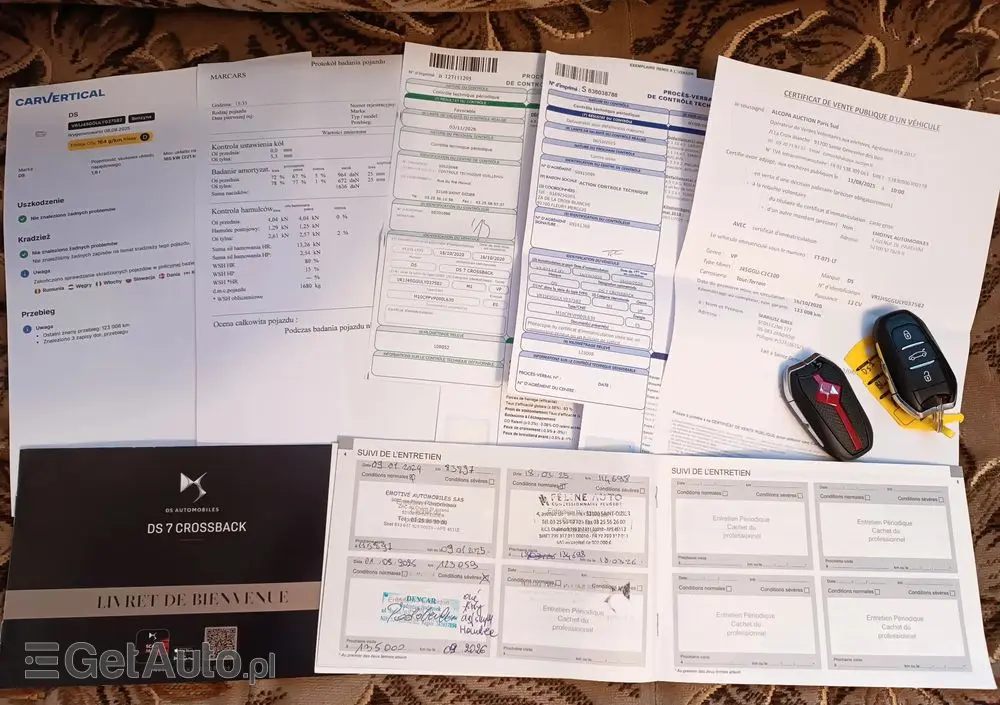 DS AUTOMOBILES DS 7 Crossback 1.6 PureTech GPF Performance Line +