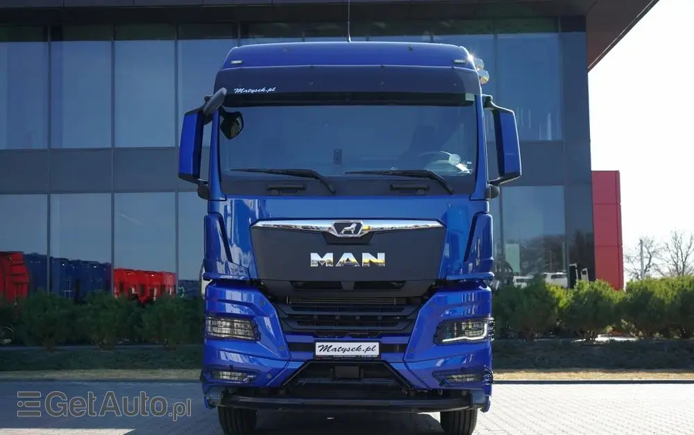 MAN TGX 18.510 / GM / HYDRAULIKA / RETARDER / CAŁY NAPODUSZKACH / NAVI / OPONY 100 % 