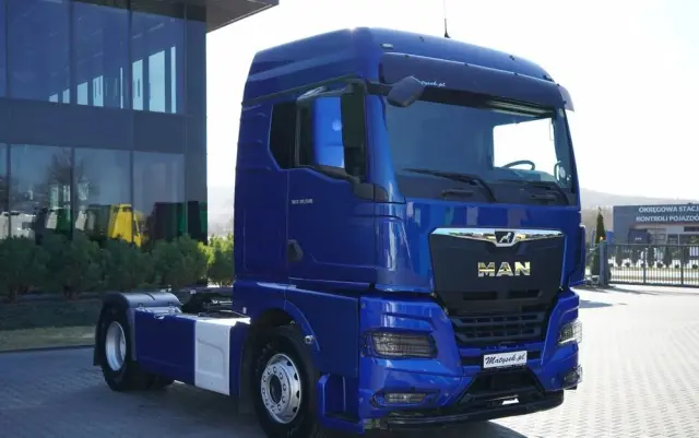 MAN TGX 18.510 / GM / HYDRAULIKA / RETARDER / CAŁY NAPODUSZKACH / NAVI / OPONY 100 % 