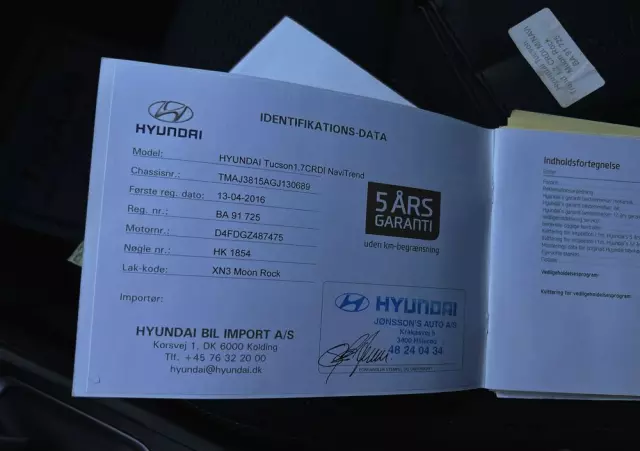 HYUNDAI Tucson Blue 1.7 CRDi 2WD Style