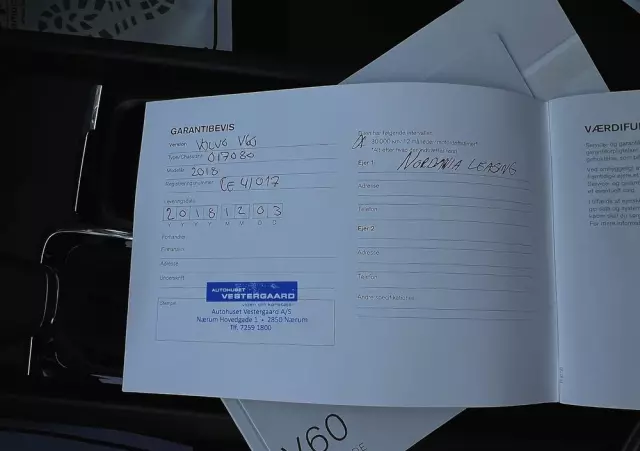 VOLVO V60 D4 Geartronic Inscription