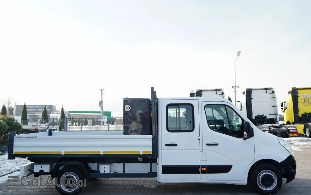 IVECO MASTER / DCI 135 /  WYWROTKA / BRYGADÓWKA  7 MIEJSC / MANUAL 