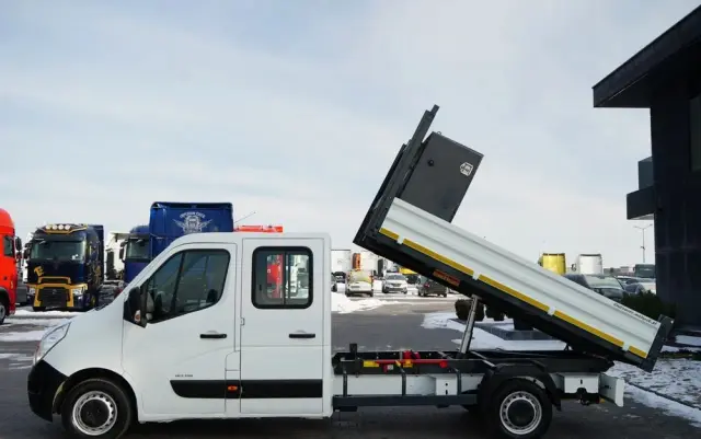 IVECO MASTER / DCI 135 /  WYWROTKA / BRYGADÓWKA  7 MIEJSC / MANUAL 