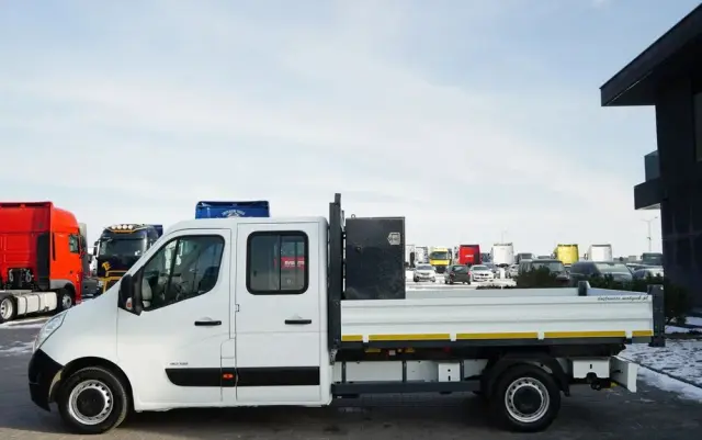 IVECO MASTER / DCI 135 /  WYWROTKA / BRYGADÓWKA  7 MIEJSC / MANUAL 