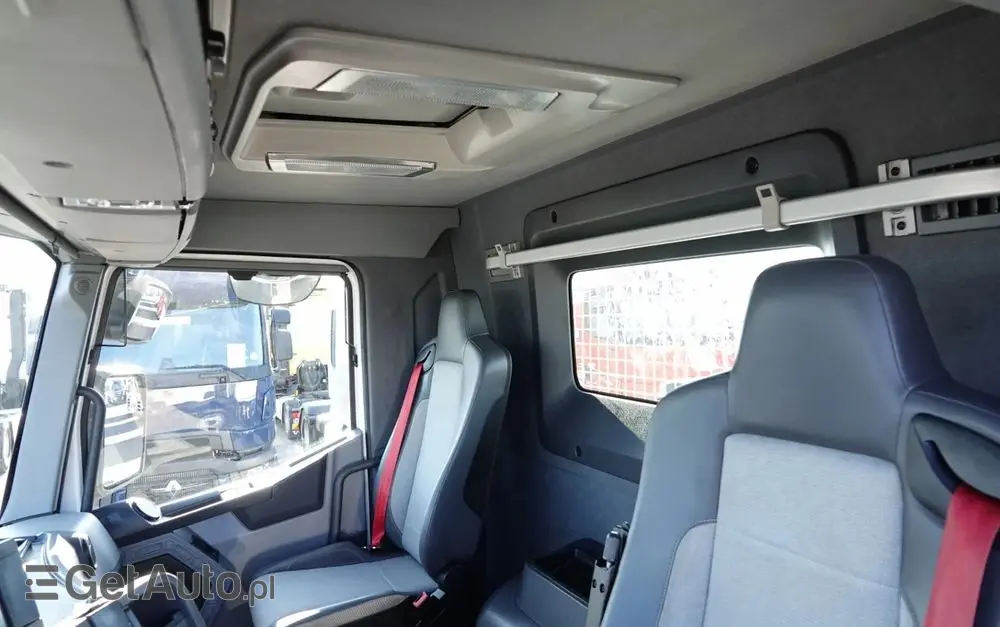 RENAULT C 430 / 8x4 / SKRZYNIOWY 7 M + HDS PALFINGER 33002 -wysów: 14,5 M / UDŹWIG 9800 KG / STEROWANIE RADIOWE / ROTATOR / EURO 6 