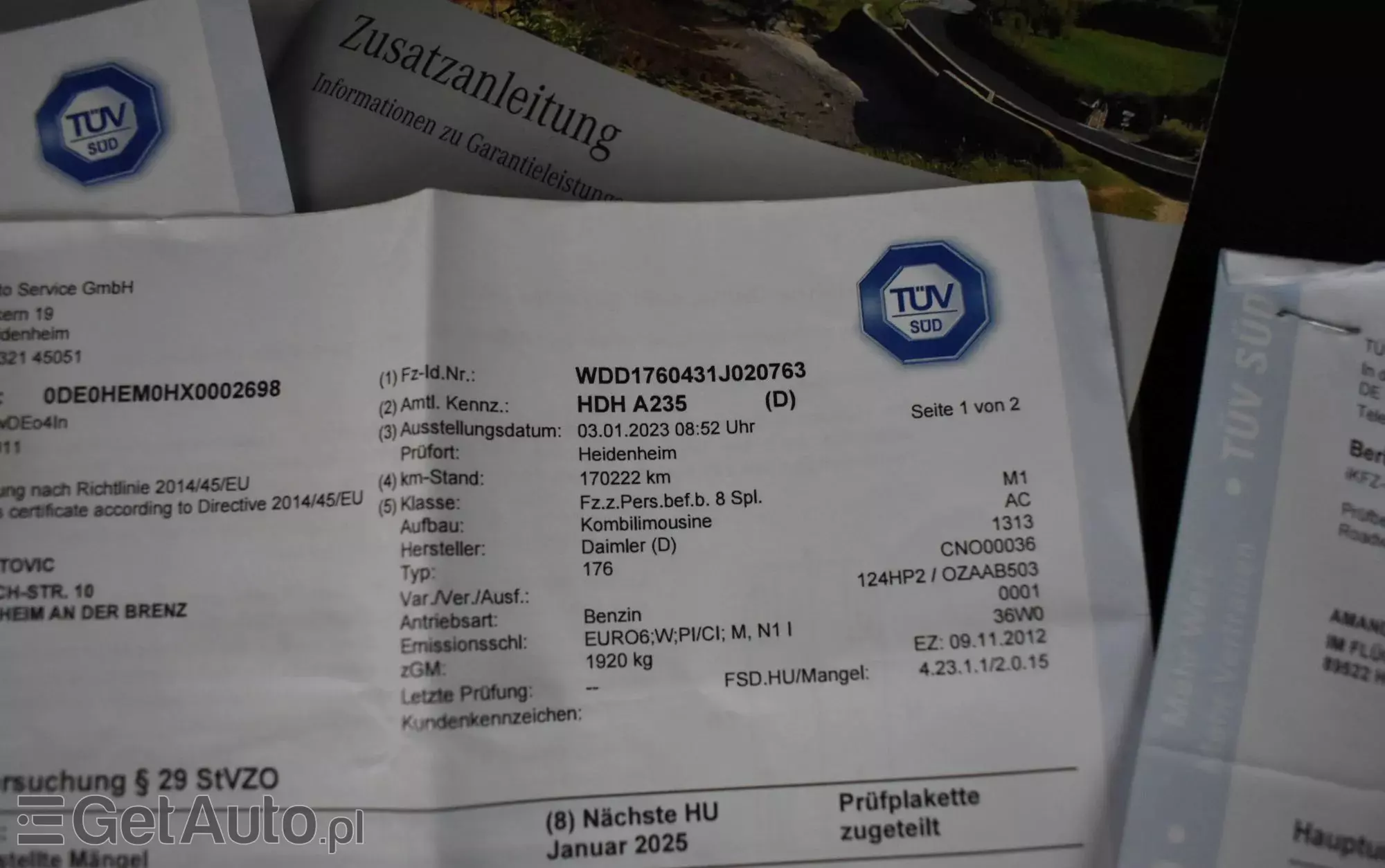 MERCEDES-BENZ Klasa A 