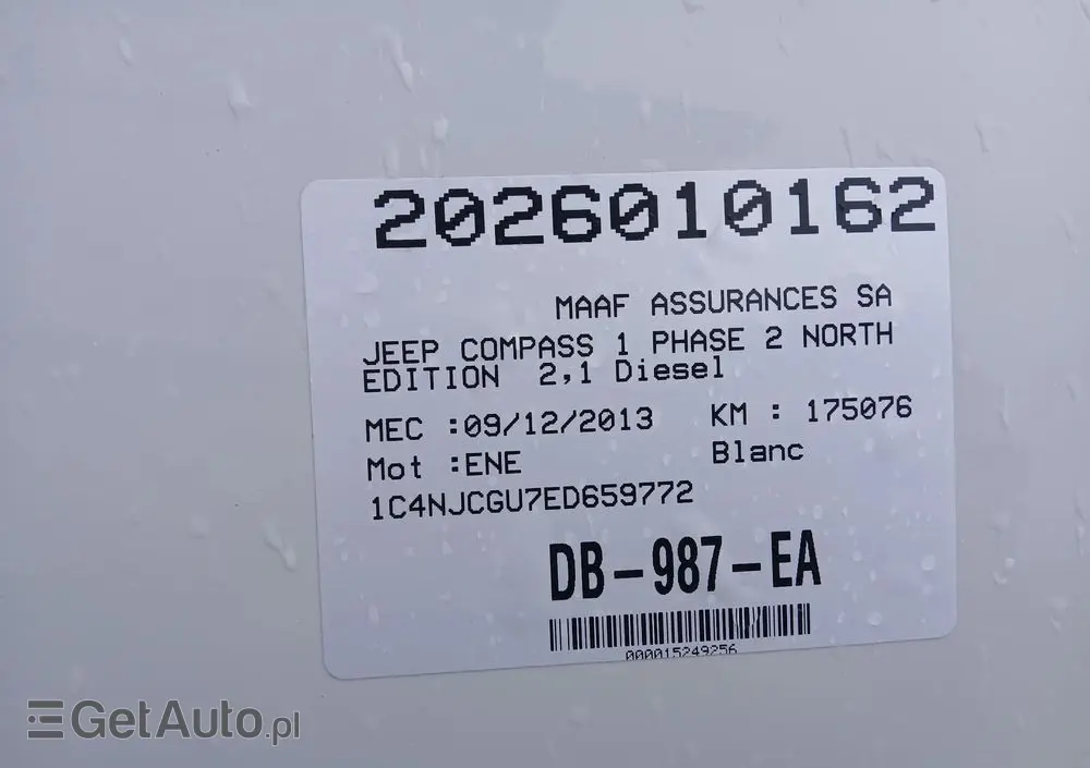 JEEP Compass 2.2 CRD 4x4 Limited