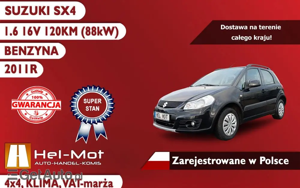 SUZUKI SX4 1.6 Comfort 4WD