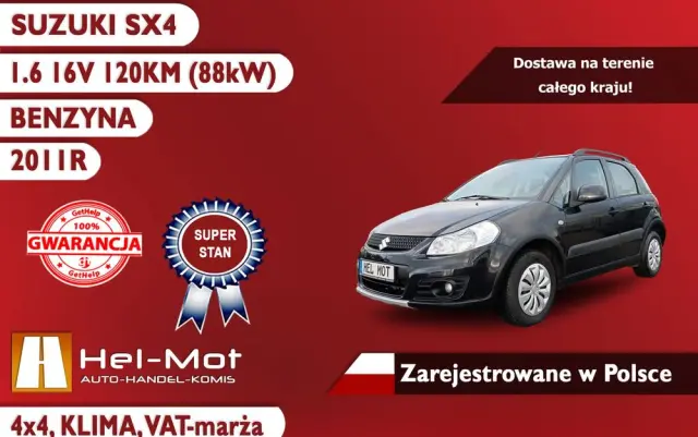SUZUKI SX4 1.6 Comfort 4WD