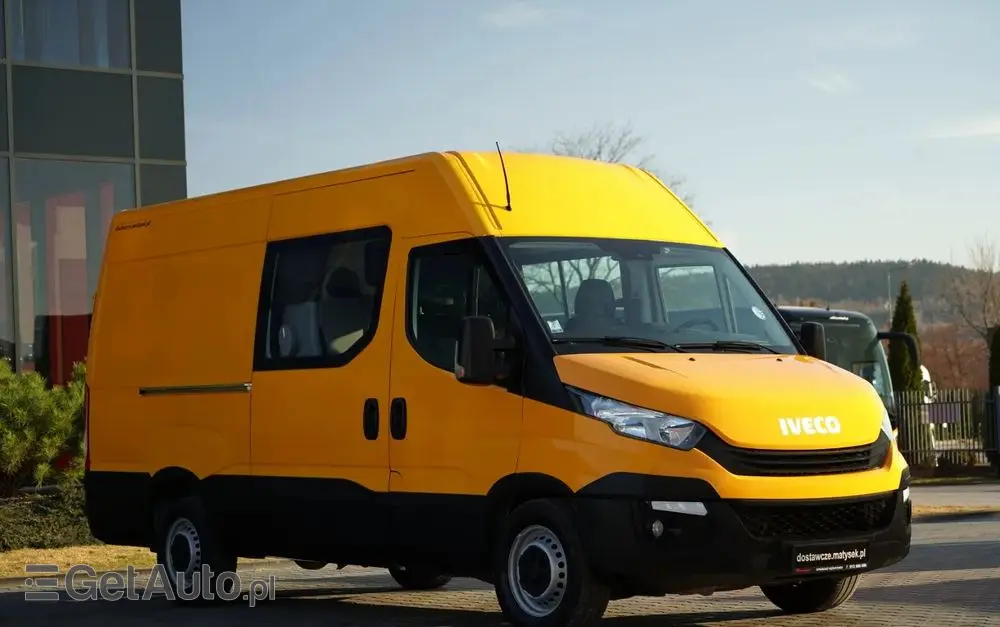 IVECO DAILY 35-140 / BRYGADÓWKA / 7 MIEJSC / BLASZAK / FURGON / SPROWADZONY 