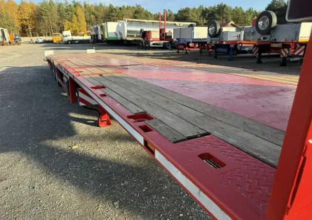 FAYMONVILLE Niskopodłogowa Telemega Rozciągana 7m 3-Osiowa Oś skrętna 