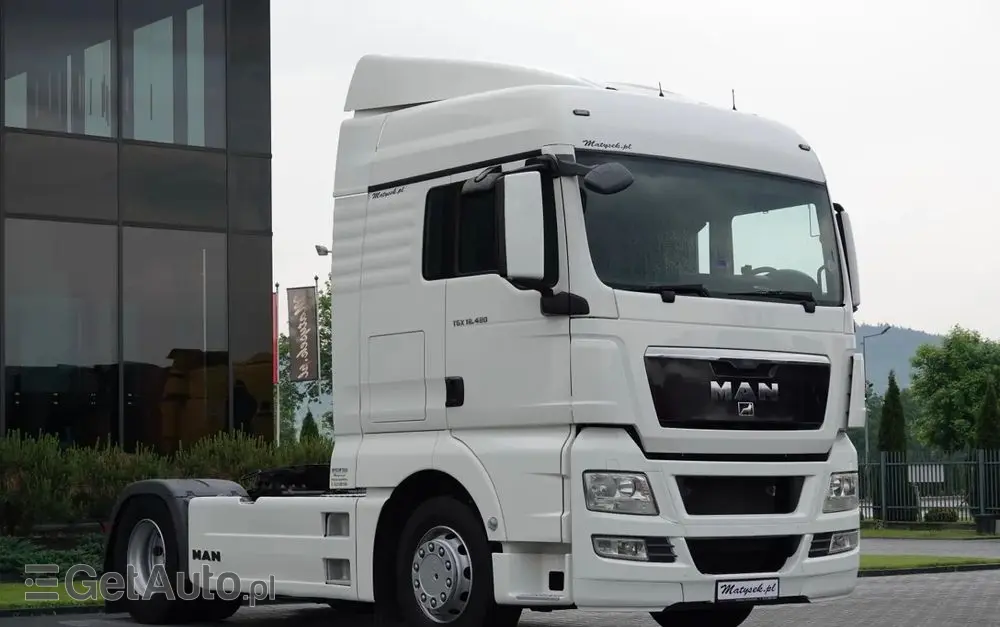 MAN TGX 18.480 / RETARDER / EURO 5 / EEV / SPROWADZONY / 