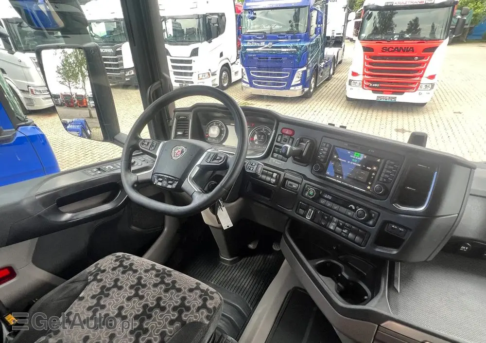 SCANIA R500 2020 cała na poduszce z hydrauliką z Niemiec kontrakt serwisowy ASO 