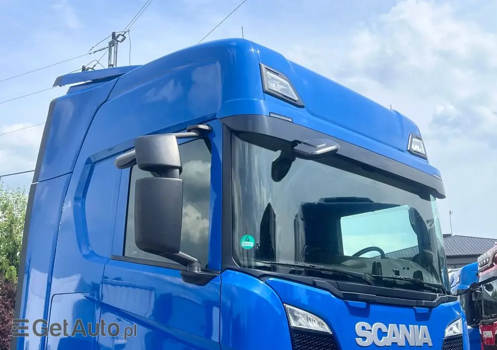 SCANIA R500 2020 cała na poduszce z hydrauliką z Niemiec kontrakt serwisowy ASO 