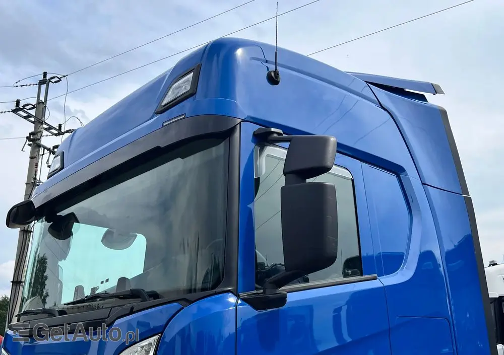 SCANIA R500 2020 cała na poduszce z hydrauliką z Niemiec kontrakt serwisowy ASO 