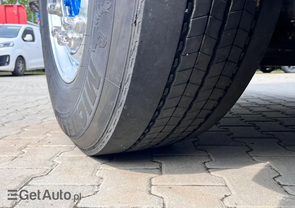 SCANIA R500 2020 cała na poduszce z hydrauliką z Niemiec kontrakt serwisowy ASO 