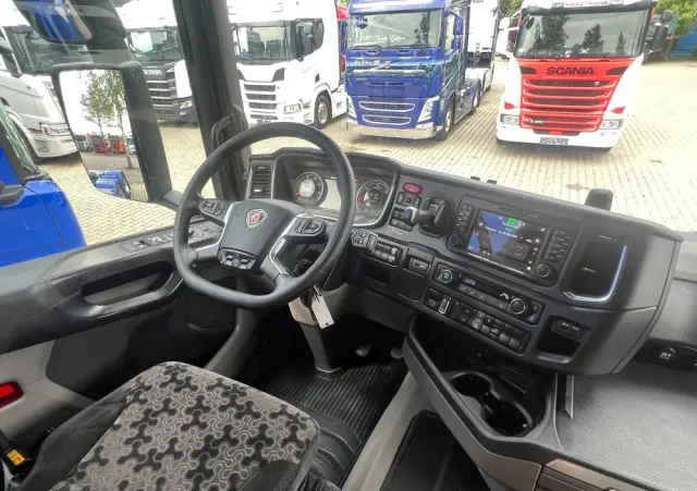 SCANIA R500 2020 cała na poduszce z hydrauliką z Niemiec kontrakt serwisowy ASO 