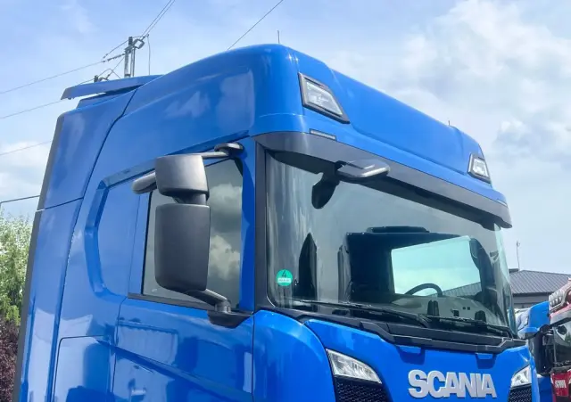 SCANIA R500 2020 cała na poduszce z hydrauliką z Niemiec kontrakt serwisowy ASO 