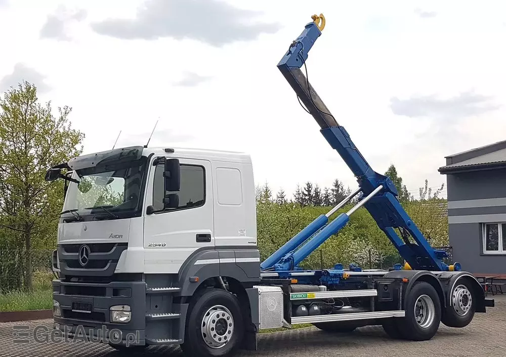 MERCEDES-BENZ AXOR ACTROS 2540 HAKOWIEC 3 OSIE 
