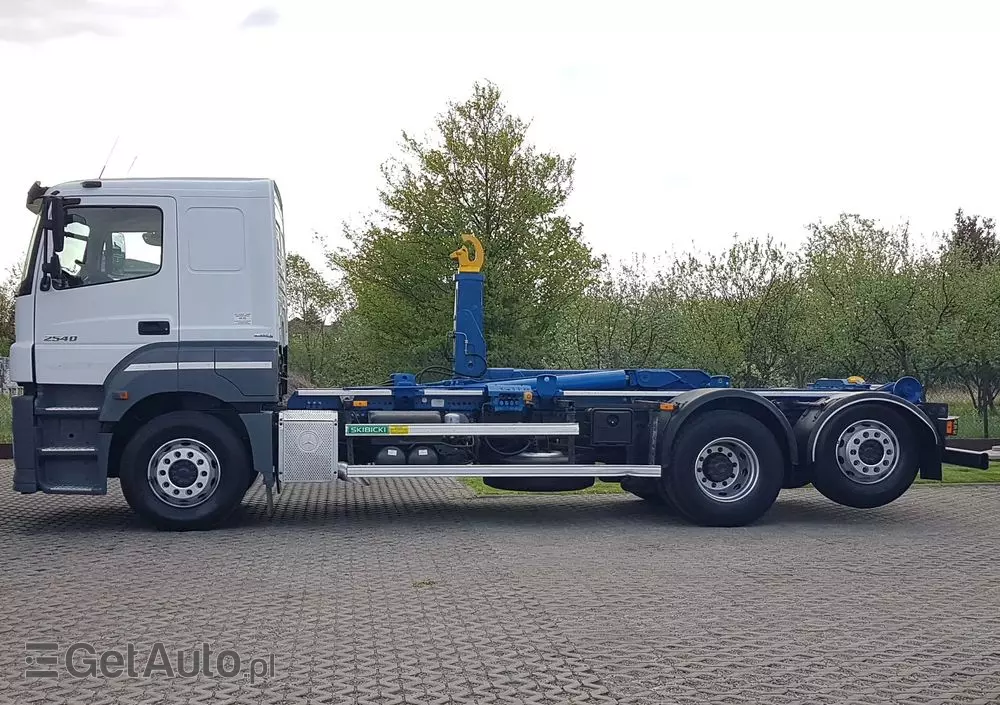 MERCEDES-BENZ AXOR ACTROS 2540 HAKOWIEC 3 OSIE 