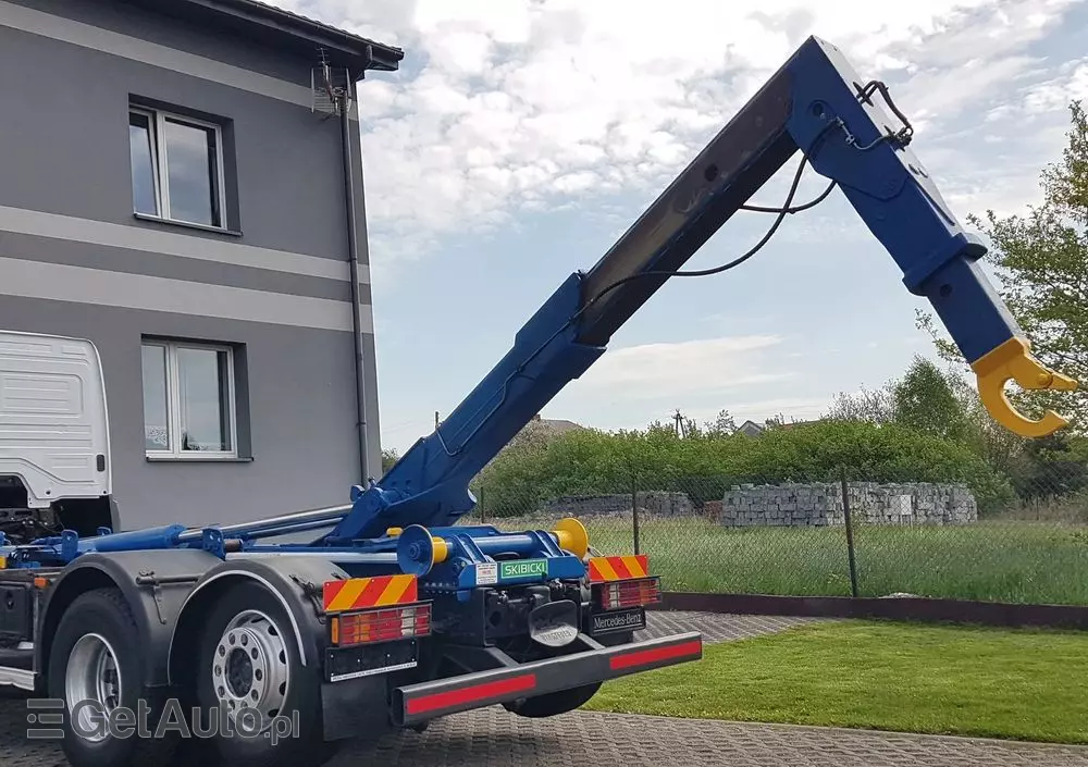 MERCEDES-BENZ AXOR ACTROS 2540 HAKOWIEC 3 OSIE 