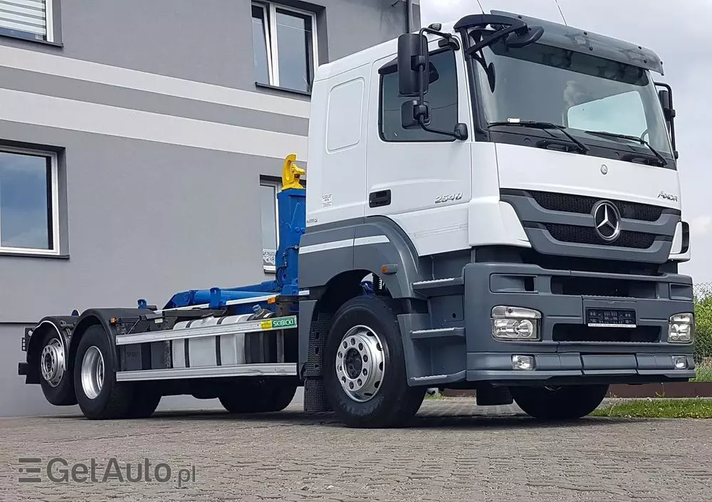 MERCEDES-BENZ AXOR ACTROS 2540 HAKOWIEC 3 OSIE 