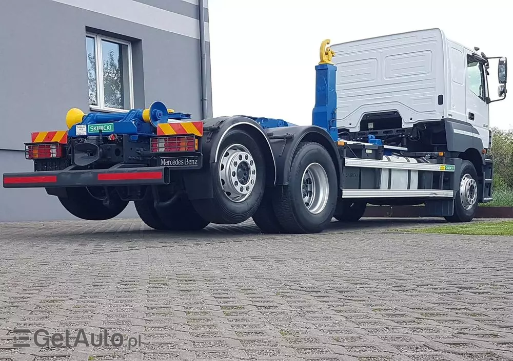 MERCEDES-BENZ AXOR ACTROS 2540 HAKOWIEC 3 OSIE 