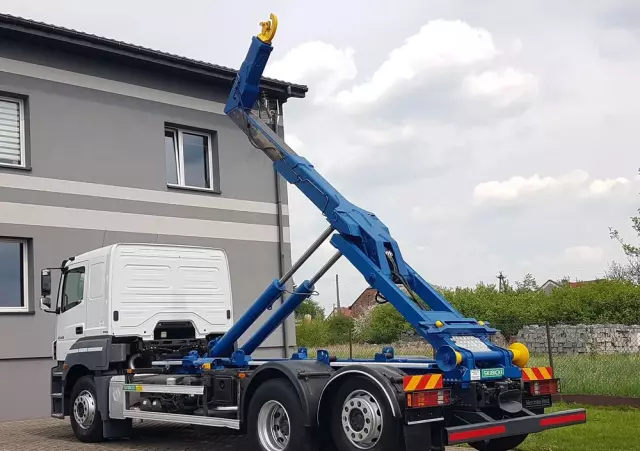 MERCEDES-BENZ AXOR ACTROS 2540 HAKOWIEC 3 OSIE 