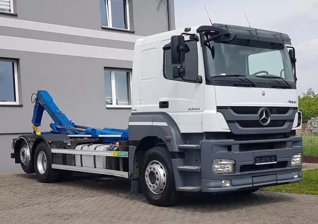 MERCEDES-BENZ AXOR ACTROS 2540 HAKOWIEC 3 OSIE 