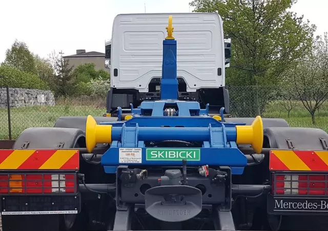 MERCEDES-BENZ AXOR ACTROS 2540 HAKOWIEC 3 OSIE 