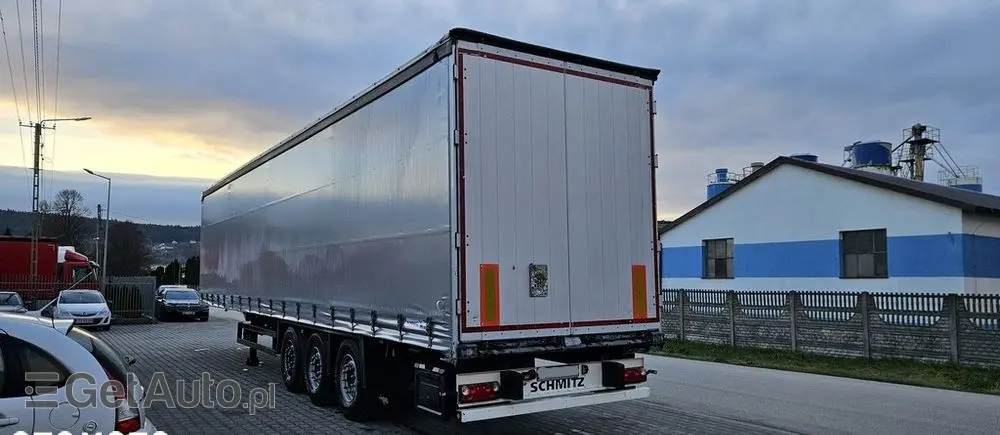 SCHMITZ CARGOBULL FIRANKA / STANDARD / RAMA OCYNK / DWIE OSIE PODNOSZONE 