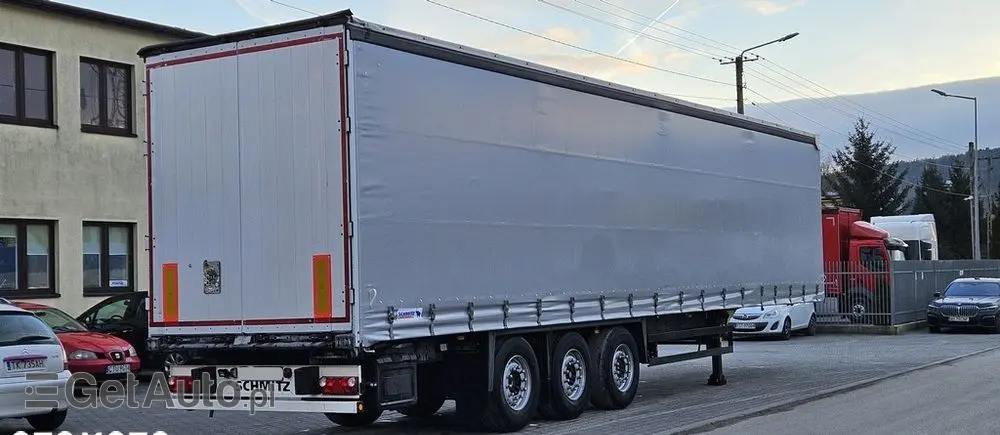 SCHMITZ CARGOBULL FIRANKA / STANDARD / RAMA OCYNK / DWIE OSIE PODNOSZONE 