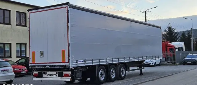 SCHMITZ CARGOBULL FIRANKA / STANDARD / RAMA OCYNK / DWIE OSIE PODNOSZONE 