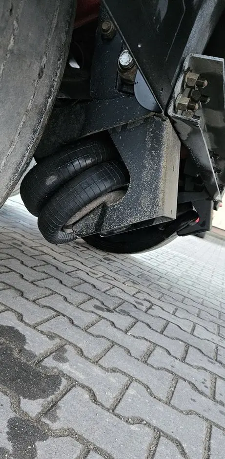 SCHMITZ CARGOBULL FIRANKA / STANDARD / RAMA OCYNK / DWIE OSIE PODNOSZONE 