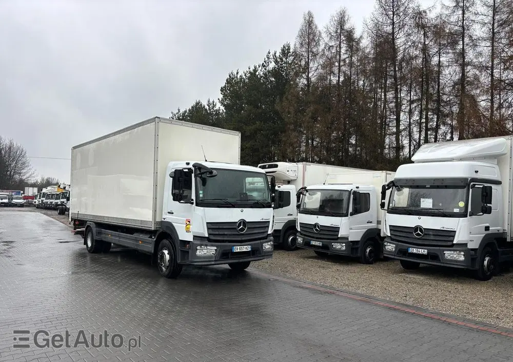 MERCEDES-BENZ MERCEDES ATEGO1527, 1524,,1523,,,1530,,1224,, 1530 KONTENER FIRANKA CHLODNIA PODWOZIE DO ZABUDOWY KILKA SZTUK 
