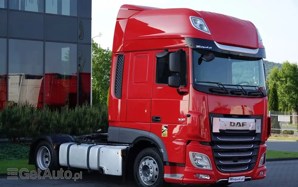 DAF XF 480 / LOW DECK / MEGA / 2021 / SSC / PO ZŁOTYM KONTRAKCIE SERWISOWYM / 