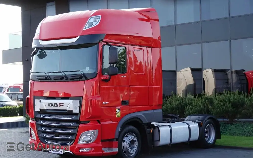 DAF XF 480 / LOW DECK / MEGA / 2021 / SSC / PO ZŁOTYM KONTRAKCIE SERWISOWYM / 