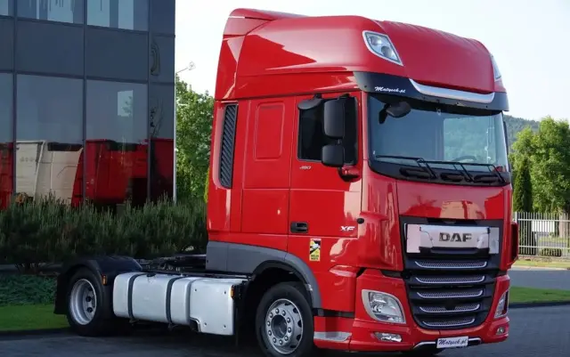 DAF XF 480 / LOW DECK / MEGA / 2021 / SSC / PO ZŁOTYM KONTRAKCIE SERWISOWYM / 