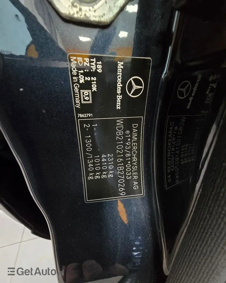 MERCEDES-BENZ Klasa E 