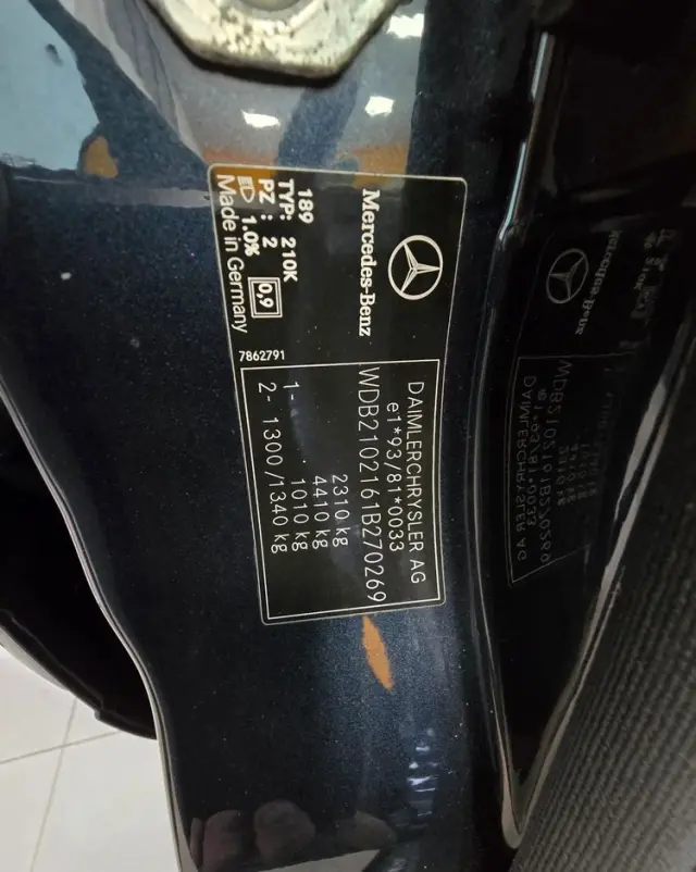 MERCEDES-BENZ Klasa E 