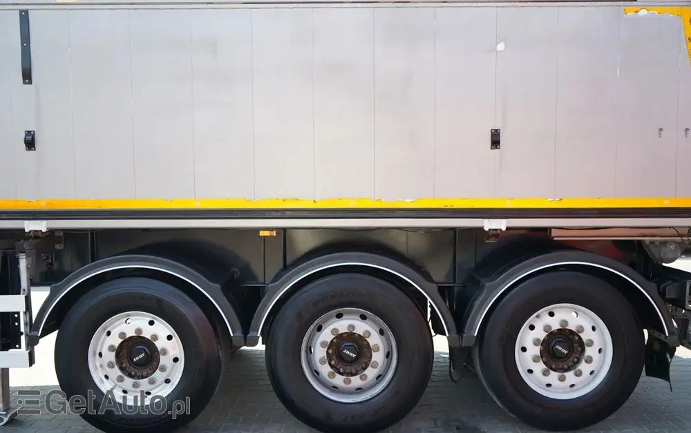 BODEX WYWROTKA 25 m3 / ALUMINIOWA / 2X OŚ PODNOSZONA / 5 300 KG / ALUFELGI / 