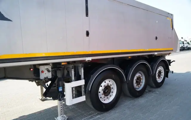 BODEX WYWROTKA 25 m3 / ALUMINIOWA / 2X OŚ PODNOSZONA / 5 300 KG / ALUFELGI / 