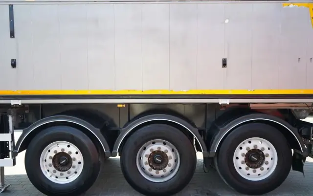 BODEX WYWROTKA 25 m3 / ALUMINIOWA / 2X OŚ PODNOSZONA / 5 300 KG / ALUFELGI / 