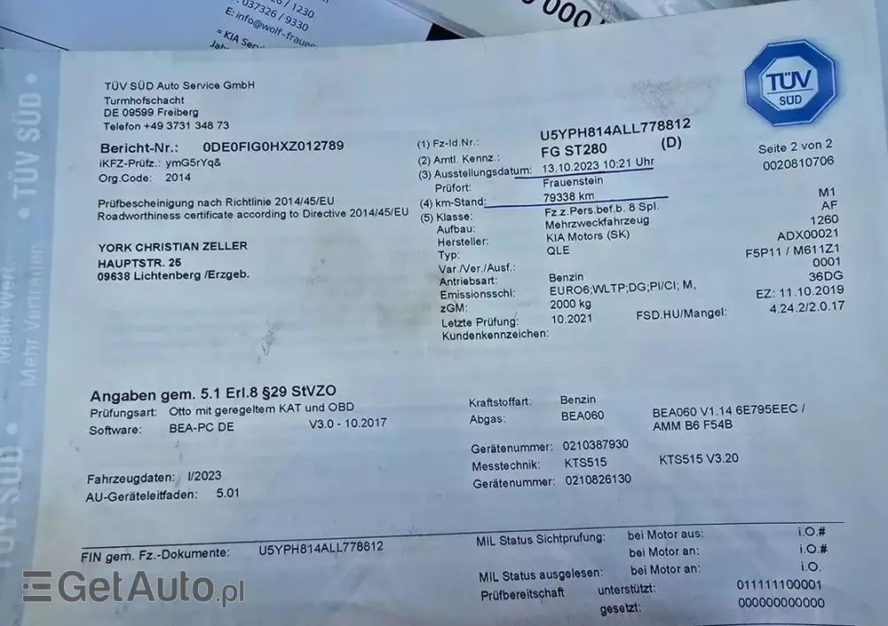 KIA Sportage 1.6 GDI L Business Line 2WD