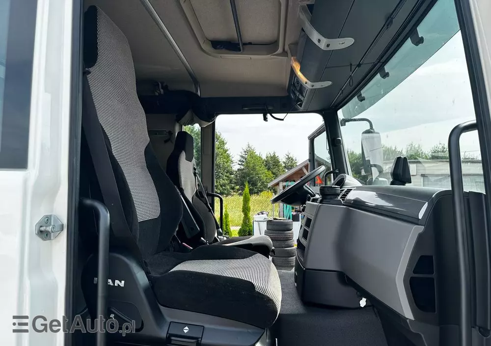 MAN TGM 18.320/E6/Automat/Sypialka/Klima/poduszka przód i tył/rama do zabudowy 