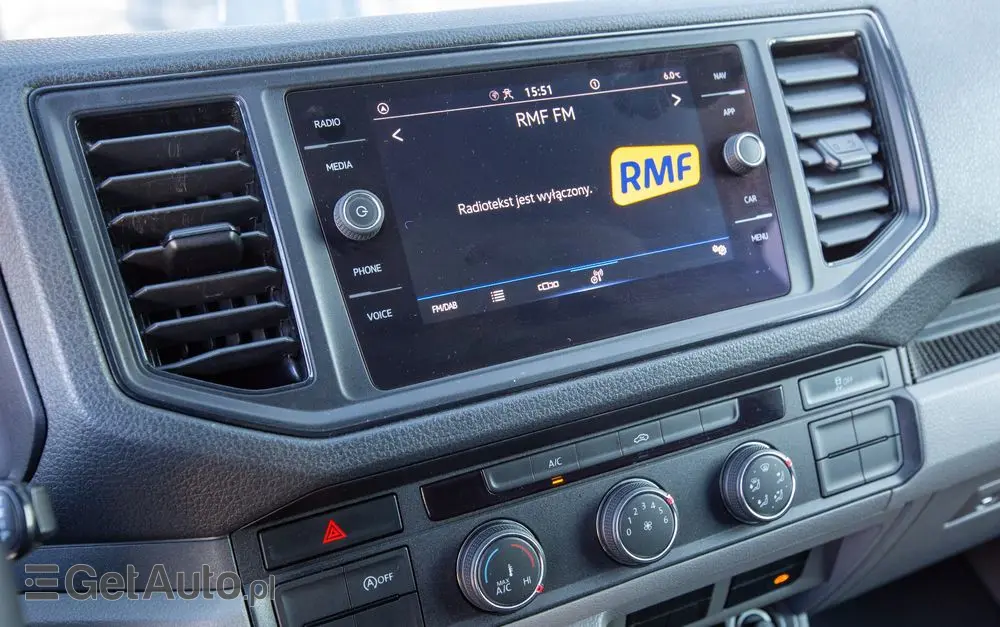 VOLKSWAGEN Crafter 177KM 8ep KONTENER + WINDA dHollandia 750kg + DRZWI BOCZNE 