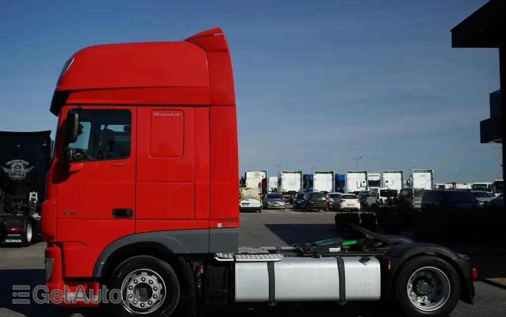 DAF XF 480 / LOW DECK / MEGA / REGULOWANE SIODŁO / 2021 / SSC / 