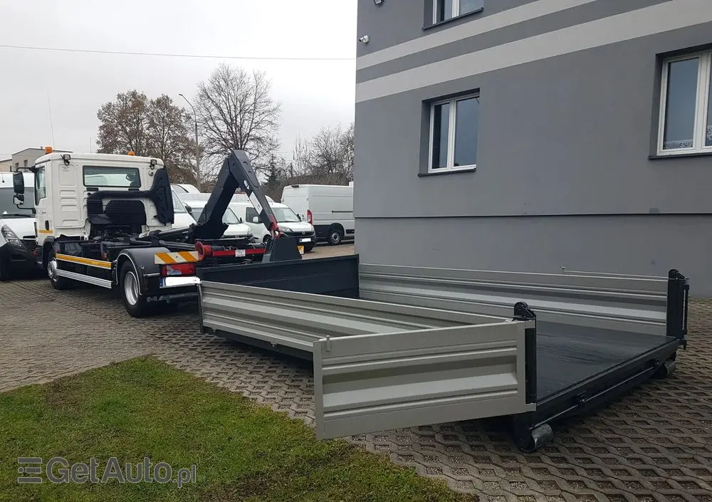 MAN TGL WYWROTKA KIPER HAKOWIEC 12.220 KLIMA 4x2 DO KONTENERÓW 